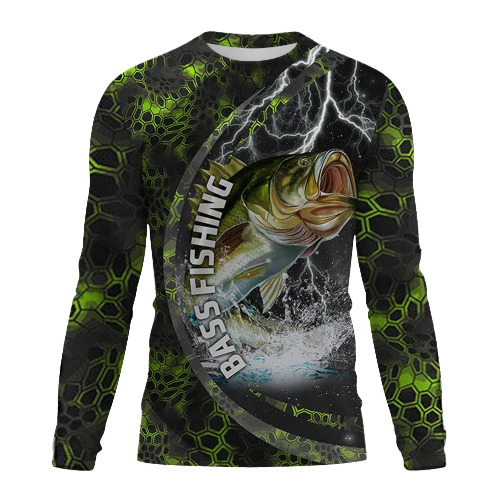 Fishing Shirt Uv Protection - Camisa de manga comprida para pesca