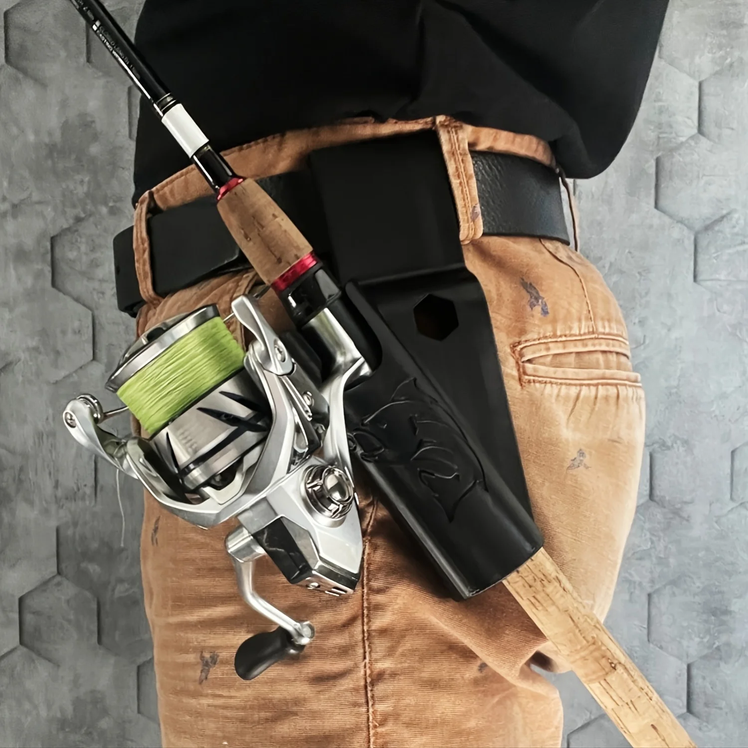 Fishing Belt - Suporte de vara de pesca 3D