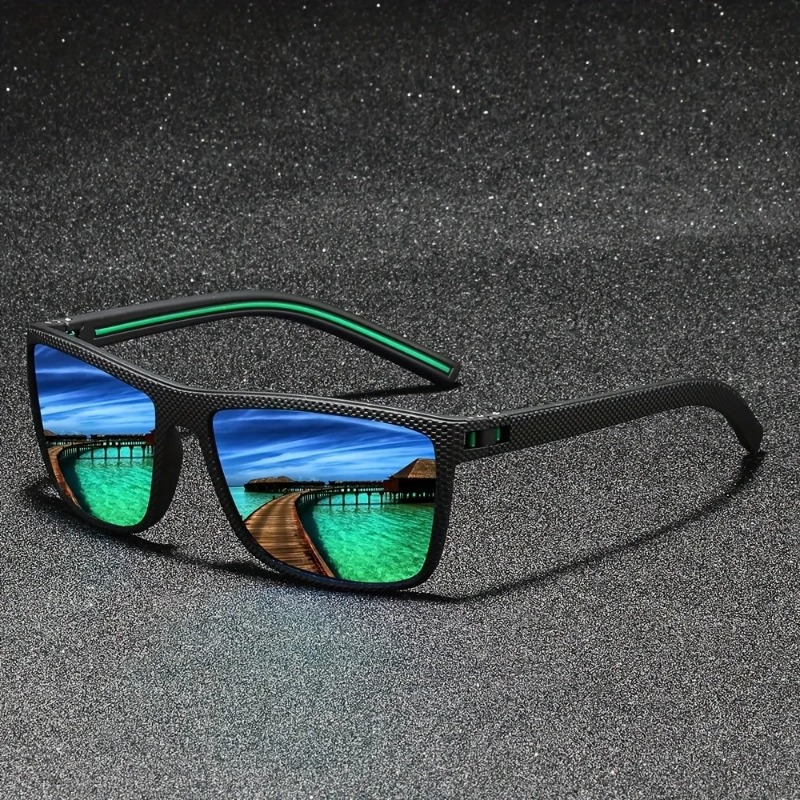 Óculos de sol quadrados, estil - Fishing Sunglasses Polarized avaliação e preço
